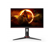 23.8- AOC IPS LED 24G2SPU/BK Borderless Black/Red (1ms, 3000:1, 350cd, 1920x1080, 178°/178°, Nvidia G-Sync 165Hz, HDMIx2, DisplayPort, USB Hub: 4 x USB3.2, Speakers 2 x 2W, Audio Line-out, Height Adjustment, VESA)